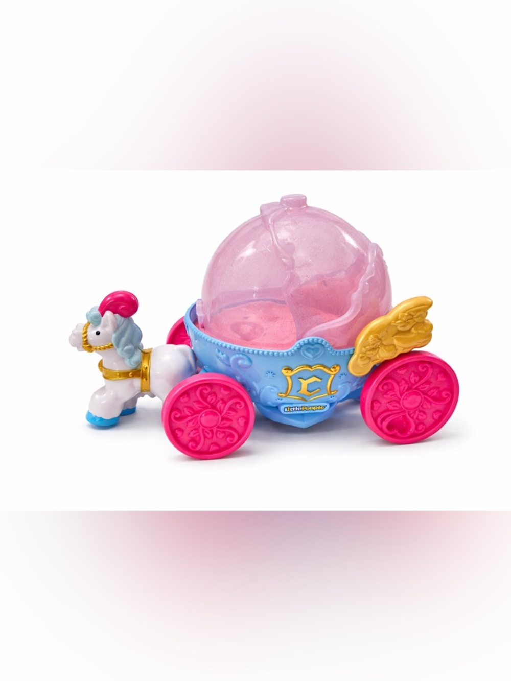 Fisher Price Little People Princess Cinderella Carriage 2015 - Picture 3 of 11